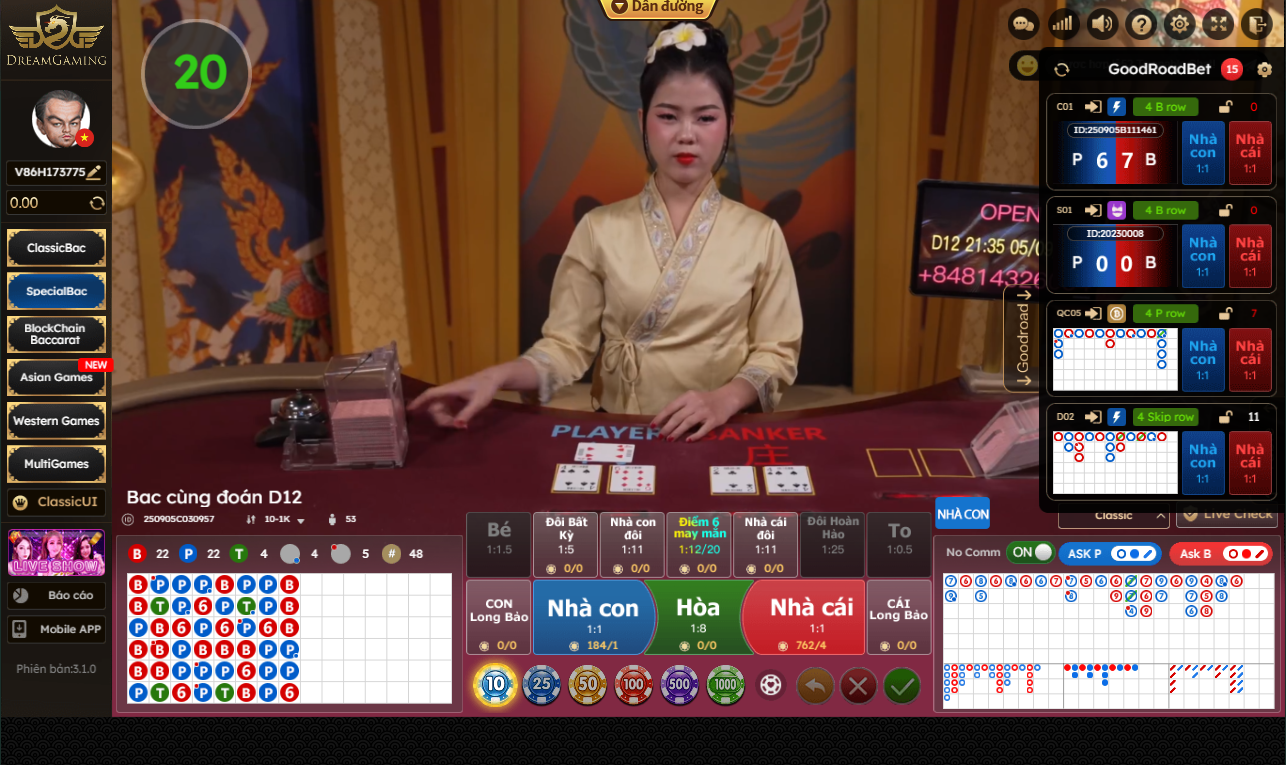 Hướng dẫn cách tính điểm bài Baccarat chuẩn nhất