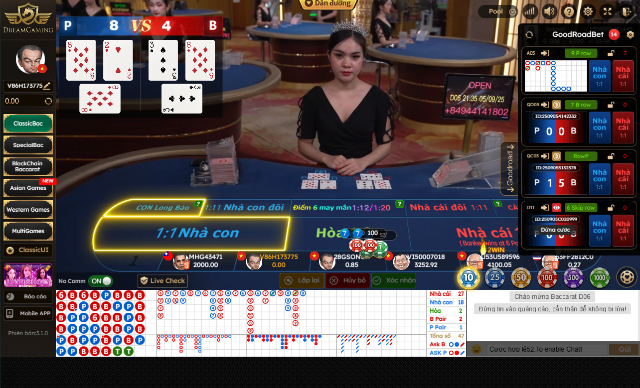 Bí quyết chơi Baccarat OK365 luôn thắng từ cao thủ