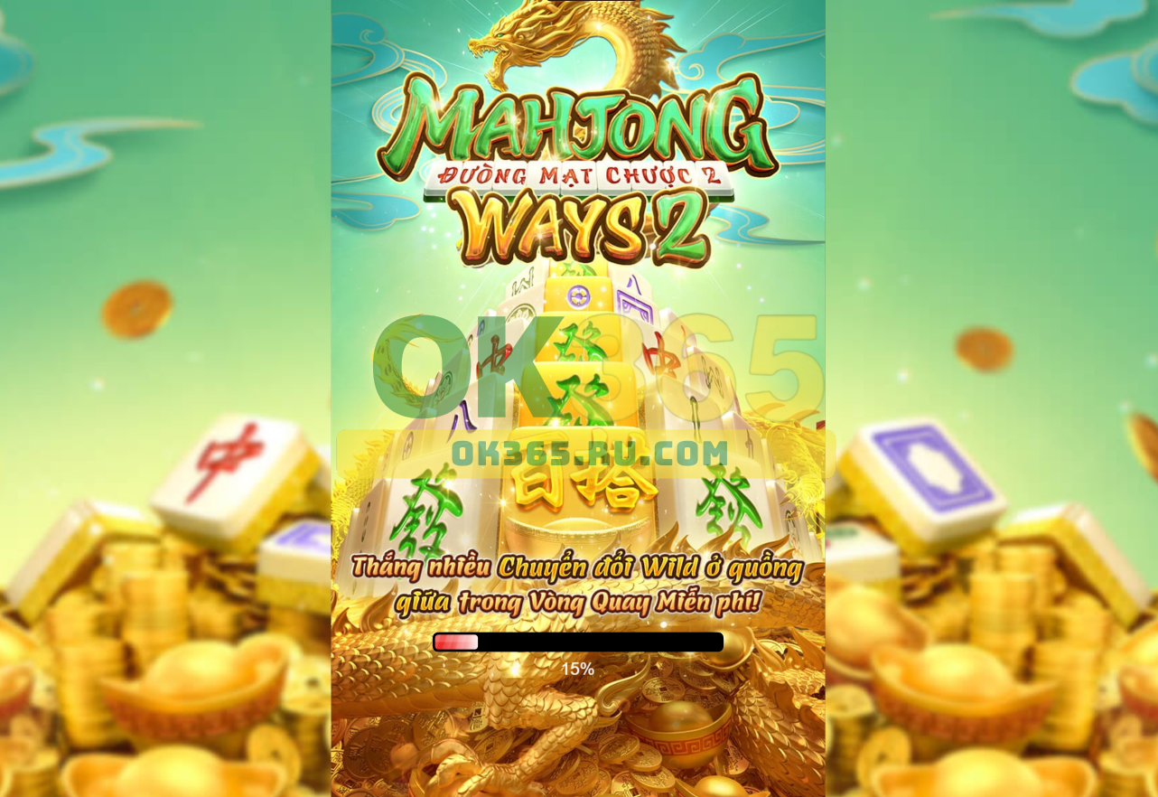 Giao diện nổ hũ Đường Mạt Chược với đồ họa 3D sắc nét