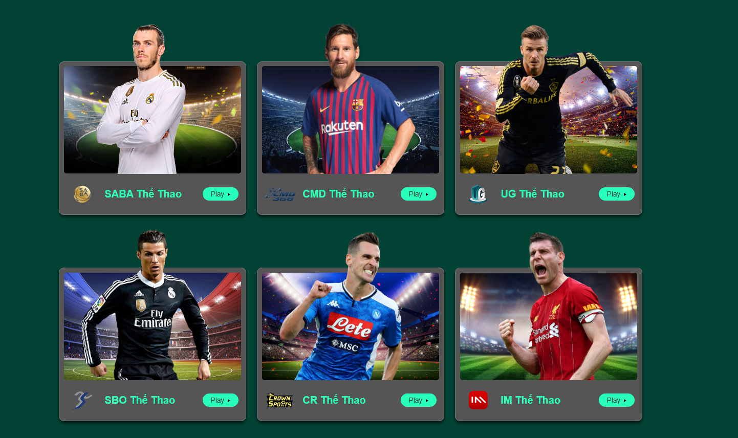 Tổng quan sảnh thể thao OK365