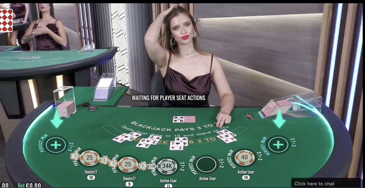 Dealer tại phòng cược blackjack ok365 được đào tạo chuyên nghiệp